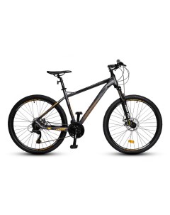 Велосипед Dominator рама 21 2023 года серо оранжевый черный Хорст