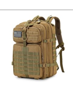 Тактический военный рюкзак Military Khaki 48 50L с влагозащитой Nobrand
