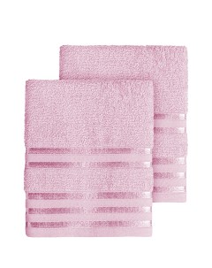 Набор махровых полотенец 50х90х2шт Патрисия розовый Mia cara