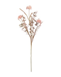 Искусственный цветок Репейник луговой HDF4 розовый Вещицы