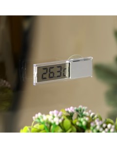 Термометр Luazon LTR 17 электронный на присоске прозрачный Nobrand