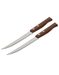 Набор кухонных ножей DL 585 с деревянной ручкой 2шт Tramontina