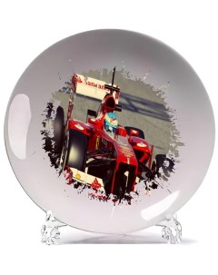 Тарелка Формула 1 Ферари Алонсо Coolpodarok