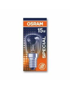Лампа накаливания прозрачная SPC T26 57 CL 15W E14 Osram