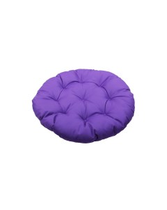 Подушка круглая на кресло диаметр 60 см фиолетовый Русский гамак