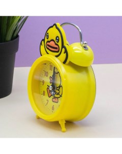 Часы будильник Morning duck yellow Nobrand