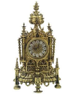 Часы Нотр Дам каминные золото Размер 43x26x12 см Bello de bronze