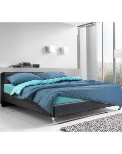 Комплект постельного белья Морская лагуна полутораспальный хлопок синий Текс-дизайн