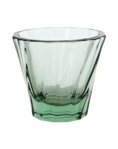 Стакан Urban Glass 120ml Twisted Cortado Glass цвет зелёный Loveramics