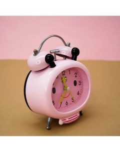 Часы будильник Пчлка Bzz pink Nobrand