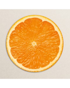 Круглая картина на стекле Апельсин d 40 см AGT 40 22 Postermarket