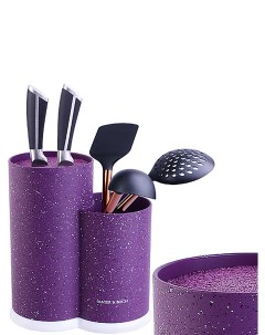 Подставка для ножей и столовых приборов фиолетовый Mayer&boch
