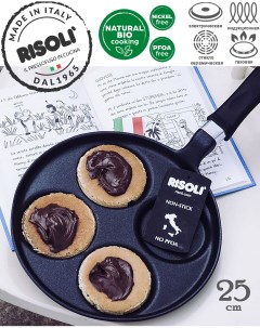 Сковорода Saporella для оладий 25 см индукция Risoli