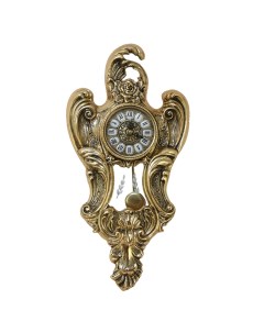 Часы Конша с маятником золото Размер 51x31x12 см Bello de bronze