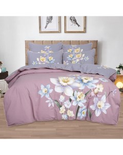 Комплект постельного белья Агнес 2 спальное с европростыней Арт-дизайн
