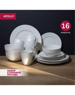 Набор столовой посуды 16 предметов Raffinato RFN 0016 Apollo