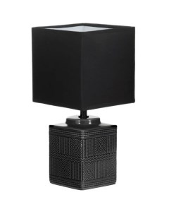 Настольная лампа Митчелл E14 40Вт черный 14х14х29 см Risalux