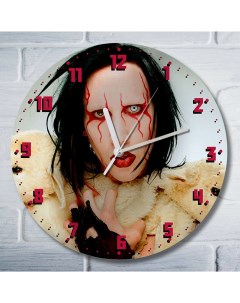 Настенные часы Музыка Marilyn Manson 9015 Бруталити