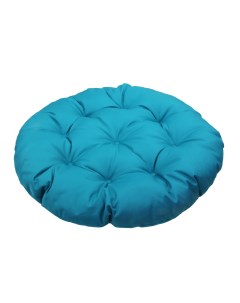Подушка круглая на кресло голубой диаметр 60 см Русский гамак