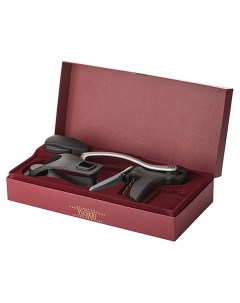 Штопор для вина Vigneto полуавтоматический в подарочной коробке серебристый Ghidini