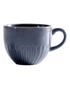 Кружка для чая темно синяя 360 мл Без бренда