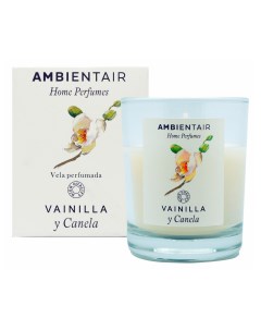 Свеча ароматизированная в стакане Ваниль и корица Ambientair
