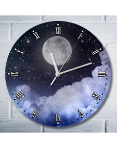 Настенные часы Облака небо 9126 Бруталити
