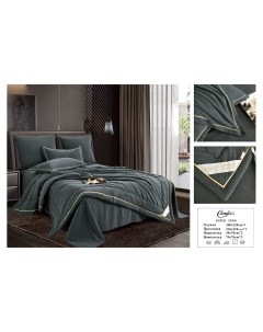 Комплект постельного белья с одеялом Бархатный Сатин Евро Candies