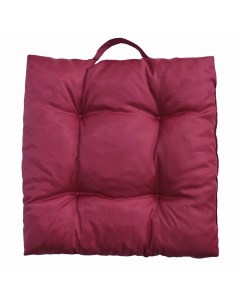 Подушка сидушка на стул Пикник с поролоновой крошкой 40 40 Smart textile