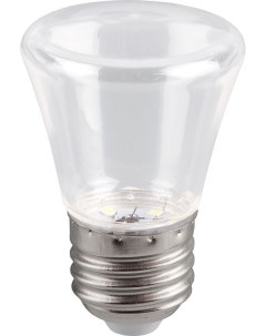 Лампа светодиодная LB 372 25909 1W 230V E27 2700K C45 прозрачная упаковка 10 шт Feron
