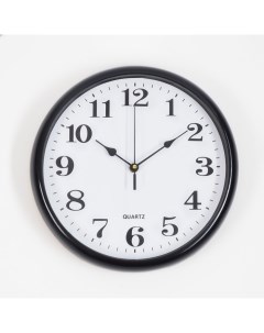 Часы настенные серия Классика Лара дискретный ход d 30 см Nobrand
