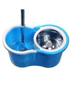 Швабра синяя Spin Mop Pro 360 Nobrand