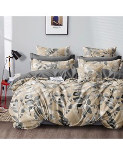 Комплект постельного белья Premium двуспальный сатин в ассортименте Славянский текстиль