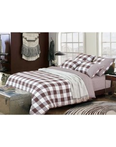 Комплект постельного белья Organic Line 2 спальный лен коричневый Primavelle
