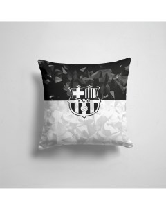 Подушка декоративная 45х45см Футбол Barcelona FC Barca Black Collection 365home