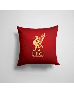 Подушка декоративная 45х45см Футбол Liverpool Ливерпуль 365home