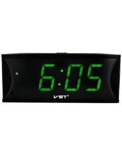 Часы электронные VST 719W 4 Черный ярко зеленый Daprivet