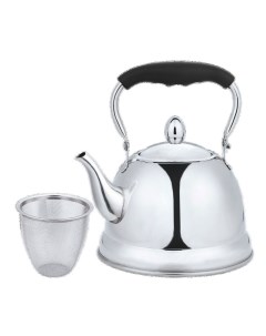 Заварочный чайник MH 15655 1 5л серебристый Munchenhaus