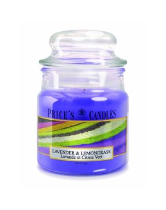 Свеча ароматизированная в банке Лаванда и лемонграсс Price's candles