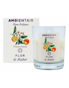 Свеча ароматизированная в стакане Цветок апельсина Ambientair