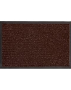 Коврик придверный 40x60 влаговпитывающий Floor mat Стандарт 450гр 1 15мм коричневый Kovroff
