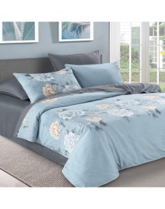 Комплект постельного белья Тина семейное велюр Арт-дизайн