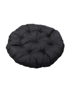Подушка круглая на кресло диаметр 60 см черный Русский гамак