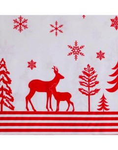 Новогоднее Постельное белье 1 5сп Reindeer Lovelife