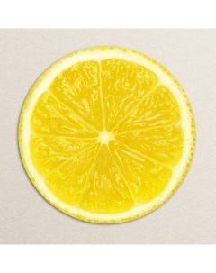 Круглая картина на стекле Лимон d 40 см AGT 40 23 Postermarket