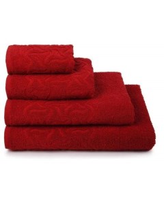Полотенце Радуга 100 x 150 см махровое красный ПД 1201 04352 Cleanelly