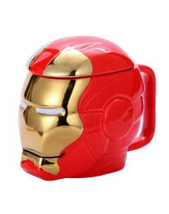 Кружка с крышкой Железный человек Iron man 700 мл Starfriend