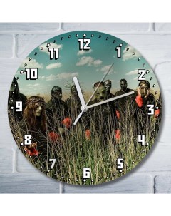 Настенные часы Музыка Slipknot 9017 Бруталити