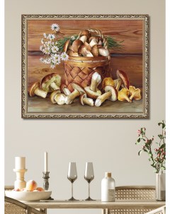 Картина для интерьера Натюрморт с грибами 40х50 см GRAF 20027 Графис