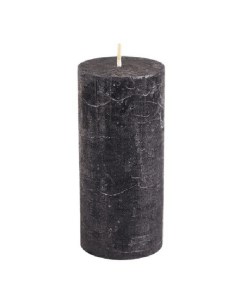 Свеча декоративная столбик 60 х 130 мм черная Homeclub